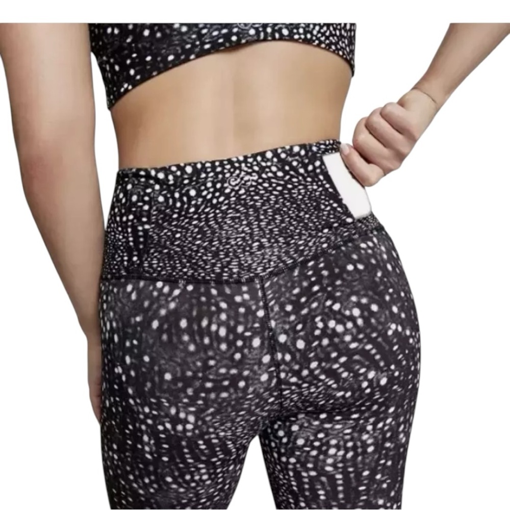 NWT CALIA Core Essential High Rise 7/8 Dot Leggings Size Medium M - Picture 4 of 8